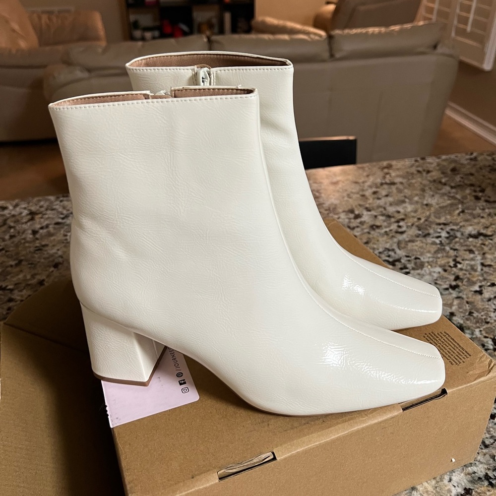 White Booties